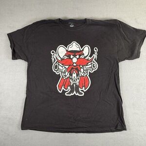 Champion Texas Tech Red Raider Men's Fan T-shirt Black Sz XL